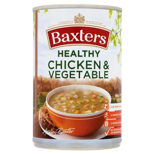 Baxters Gesunde Chicken & Vegetable Soup 4x400g von Baxters