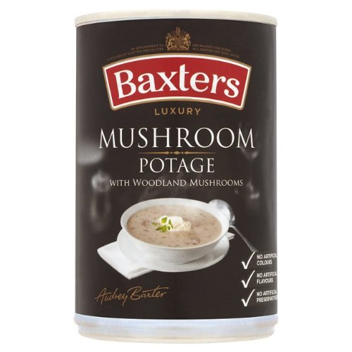 Baxters Mushroom Soup Potage 4x400g von Baxters