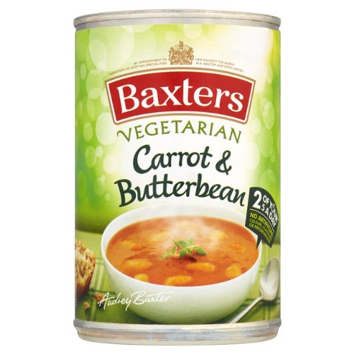 Baxters Vegetarisch Carrot Soup & Butterbean 4x400g von Baxters