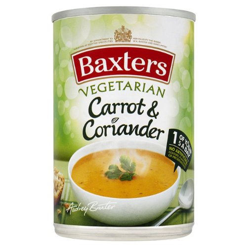 Baxters Vegetarisch Carrot Soup & Koriander 4x400g Baxters Vegetarisch Carrot Soup & Koriander 4x400g von Baxters