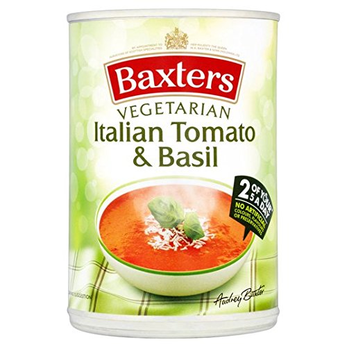 Baxters Vegetarisch italienischen Tomaten-Basilikum-Suppe 400g Baxters Vegetarisch italienischen Tomaten-Basilikum-Suppe 400g von Baxters