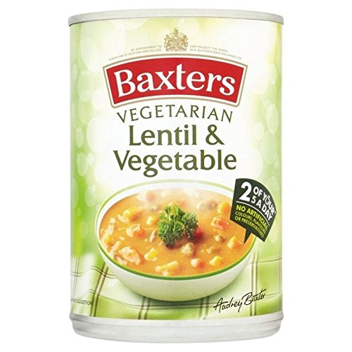 Baxters lenticchia vegetarisch und Suppen von Gemüse 400 g (Packung von 6) von Baxters