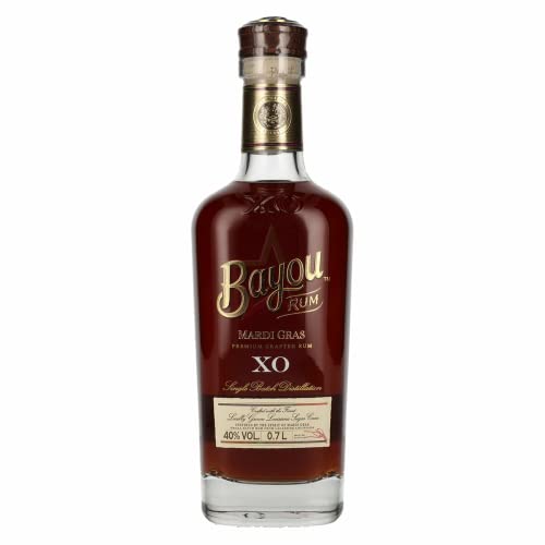 Bayou XO MARDI GRAS Premium Crafted Rum 40,00% 0,70 Liter Bayou XO MARDI GRAS Premium Crafted Rum 40,00% 0,70 Liter von Bayou Rum