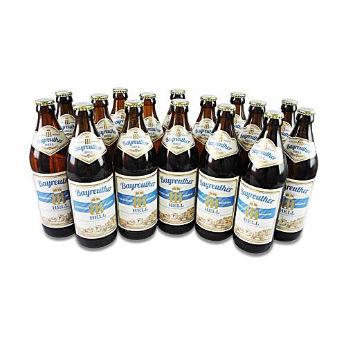 Bayreuther Hell (16 Flaschen à 0,5 l / 4,8% vol.) von Bayreuther Bierbrauerei