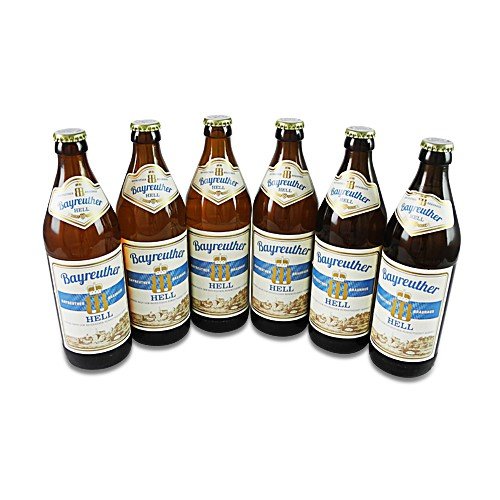 Bayreuther Hell (6 Flaschen à 0,5 l / 4,8% vol.) von Bayreuther Bierbrauerei