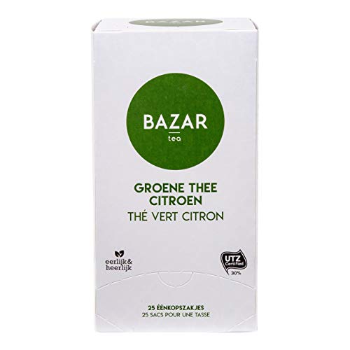 Grüner Zitronentee 6 Schachteln x 38 Gramm von Bazar