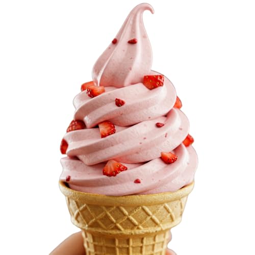 Bazko Erdbeere Eispulver für Eismaschine | Softeispulver Speiseeispulver 2 kg | Cremig & Ergiebig Bazko Erdbeere Eispulver für Eismaschine | Softeispulver Speiseeispulver 2 kg | Cremig & Ergiebig von Bazko