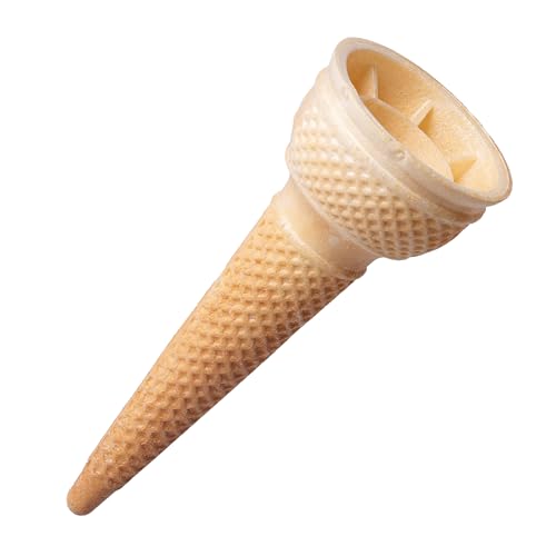 Bazko Italienisches Eishörnchen Tulpenhörnchen | halbsüße Eiswaffeln Hörnchen 12,6 cm / 4,9 cm | 546 Stück | knusprige Eistüten für Softeis, Gelato, Sorbet | vegan Bazko Italienisches Eishörnchen Tulpenhörnchen | halbsüße Eiswaffeln Hörnchen 12,6 cm / 4,9 cm | 546 Stück | knusprige Eistüten für Softeis, Gelato, Sorbet | vegan von Bazko