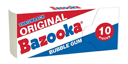 BUBBLE GUM BAZOOKA 2.5OZ (Pack of 6) von Bazooka