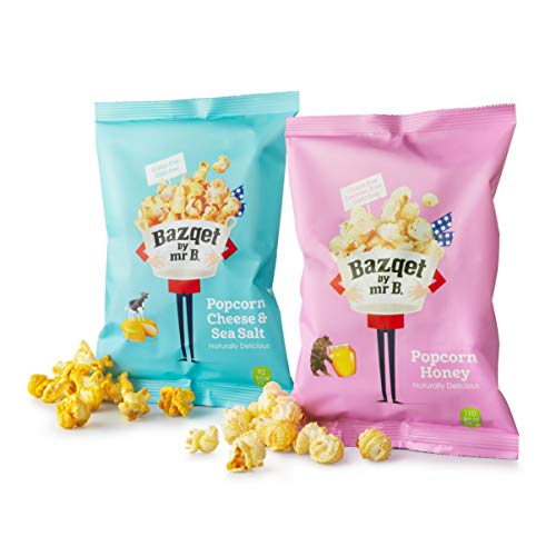 Bazqet Popcornhonig - 24 Beutel x 28 Gramm von Bazqet