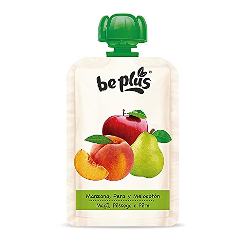 Be Plus Pouch Potito Apfel Birne Pfirsich, 100 g von Be Plus