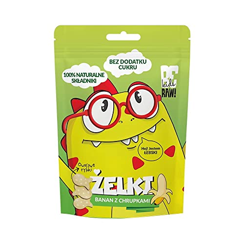 Gummibärchen ohne Zuckerzusatz Banane mit Chips 35 g Purella Food Gummibärchen ohne Zuckerzusatz Banane mit Chips 35 g Purella Food von Be Raw!