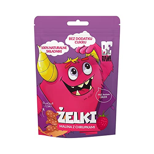 Himbeergelee mit Chips, ohne Zuckerzusatz 35 g Purella Food Himbeergelee mit Chips, ohne Zuckerzusatz 35 g Purella Food von Be Raw!