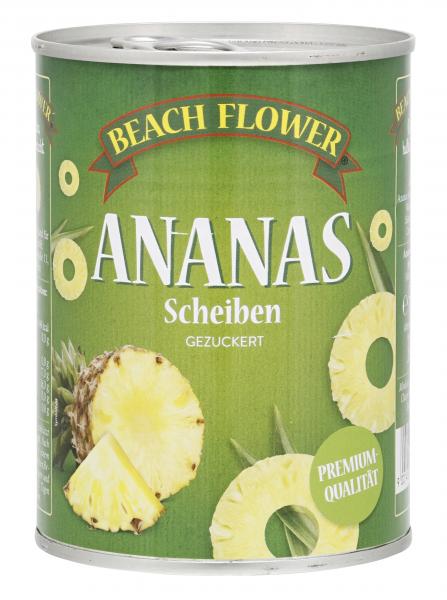 Beach Flower Ananas Scheiben gezuckert von Beach Flower