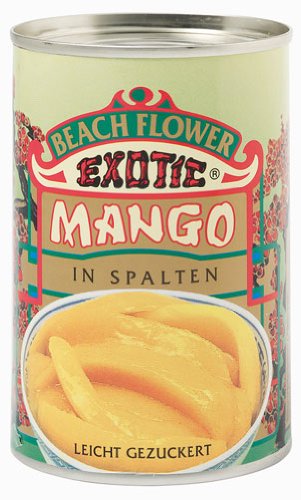 Beach Flower Exotic Mango-Spalten - 425gr Beach Flower Exotic Mango-Spalten - 425gr von Beach Flower