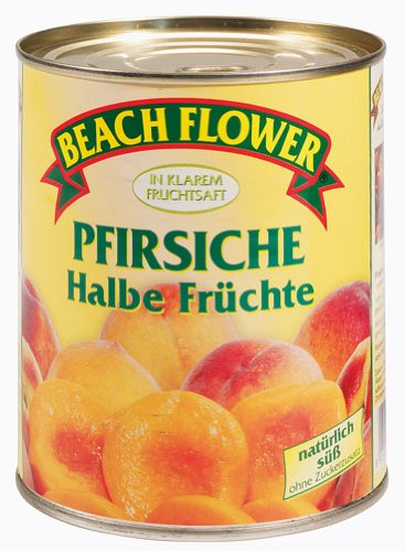 Beach Flower Pfirsich-Hälften Light - 810gr von Beach Flower