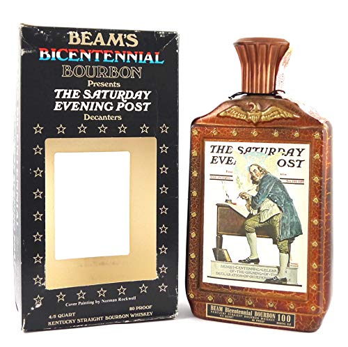 Beam's Bicentennial Bourbon 1976 Limited Series, Centennial celebration of the signing of the Declaration of Independence" in einer Geschenkbox, 1 x 700ml von Beam's Bicentennial Bourbon Limited