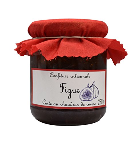 Confiture artisanale Figue, handwerklich hergestelle Feigenkonfitüre aus Frankreich, 250g von Beauharnais - Carlant