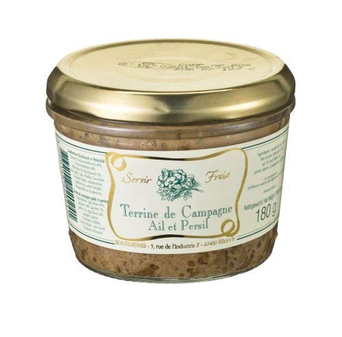 Landterrine mit Knoblauch /Petersilie von Beauharnais, 180g von Ewbob