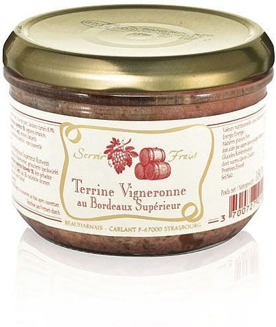 Winzerterrine mit Bordeaux Supérieur 180 g von Beauharnais