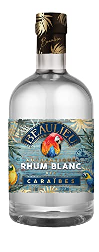 Beaulieu - Authentischer weißer Rum aus der Karibik, 37,5° alc (1 x 0.70L) von Beaulieu