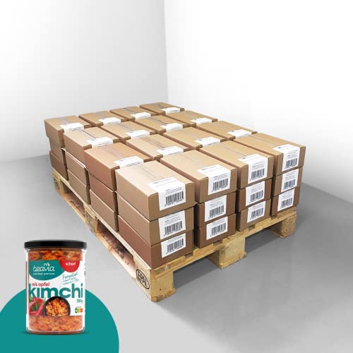 Beavia Kimchi apfel scharf - Palette 350g x 216 Stück | fermentierter Kraut | koreanisches Lebensmittel zur Unterstützung der Immunität | vegan, ohne Konservierungsmittel, nicht pasteurisiert Beavia Kimchi apfel scharf - Palette 350g x 216 Stück | fermentierter Kraut | koreanisches Lebensmittel zur Unterstützung der Immunität | vegan, ohne Konservierungsmittel, nicht pasteurisiert von Beavia