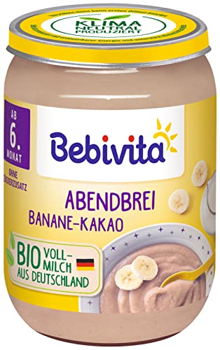 Bebivita Abendbrei Banane-Kakao, 6er Pack von Bebivita