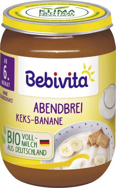 Bebivita Abendbrei Keks-Banane von Bebivita