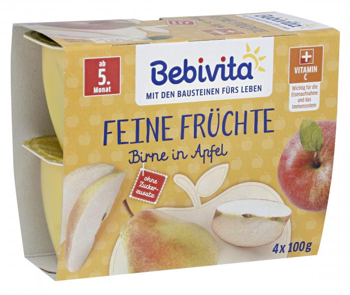 Bebivita Feine Früchte Birne in Apfel von Bebivita