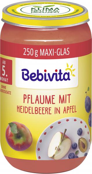 Bebivita Früchte Pflaume mit Heidelbeere in Apfel von Bebivita