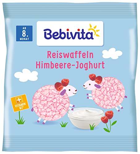 Bebivita Knabberprodukte Reiswaffel Himbeere-Joghurt (7x30g) von Bebivita