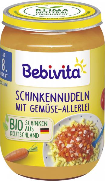 Bebivita Schinkennudeln mit Gemüse-Allerlei von Bebivita