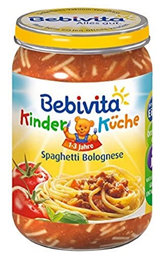 Bebivita Spaghetti Bolognese, 6er Pack (6 x 250 g) von Bebivita