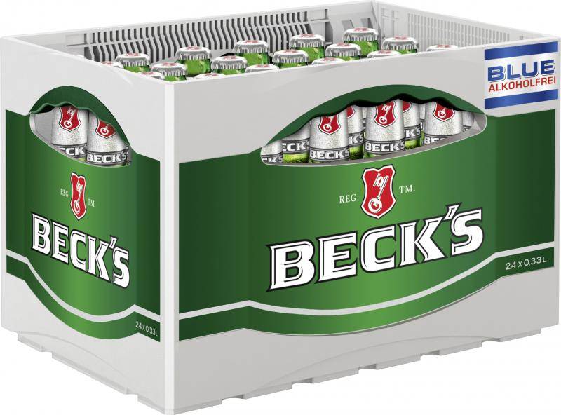Beck's Blue Alkoholfrei Spitzenpilsener (Mehrweg) von Beck's