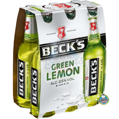 Beck`s Green Lemon 6 x 0,33 Liter incl. Mehrwegpfand von Beck's