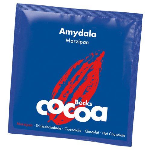 Becks Cocoa Trinkschokolade Amydala Marzipan Beutel 25 g von Beckscocoa