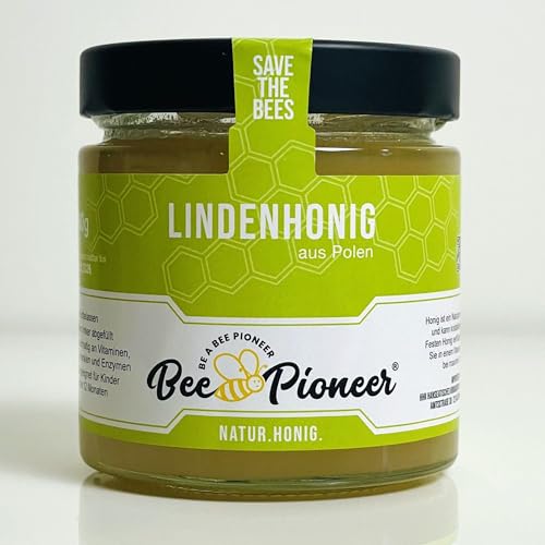 Bee Pioneer Lindenhonig, Naturhonig aus Polen, 100% Rein und Roh Bee Pioneer Lindenhonig, Naturhonig aus Polen, 100% Rein und Roh von Bee Pioneer