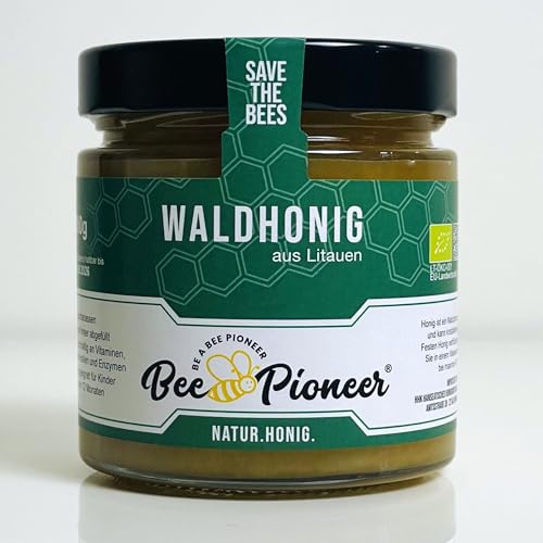 Bee Pioneer Waldhonig aus Litauen, Naturhonig, 500g, Aus den Wäldern des Regionalparks Gražutė Bee Pioneer Waldhonig aus Litauen, Naturhonig, 500g, Aus den Wäldern des Regionalparks Gražutė von Bee Pioneer