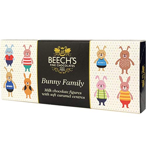 Beech's - Bunny Family - Milk Chocolate with Fondant Cream Centres - 100g von Beech's