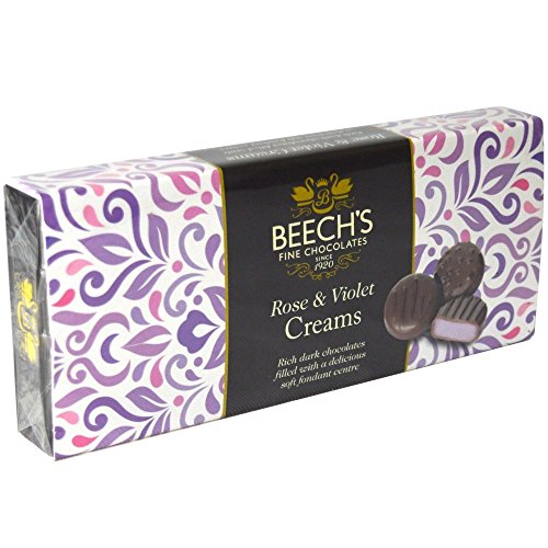 Beech's Fine Chocolate Rose & Violet Creams 145g von Beech's