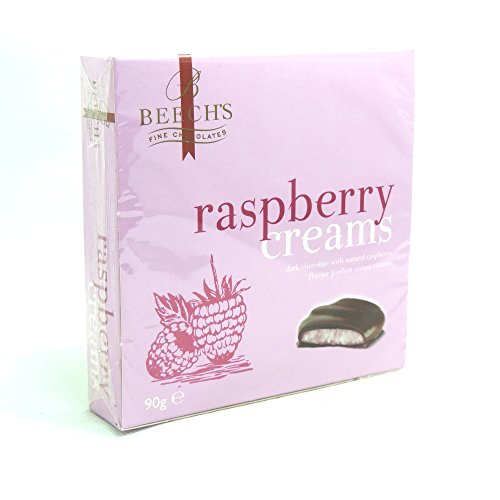 Beech's - Raspberry Creams - 90g (Case of 12) von Beech's