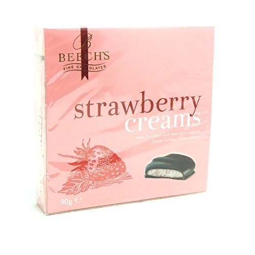 Beech's - Strawberry Creams - 90g (Case of 12) von Beech's