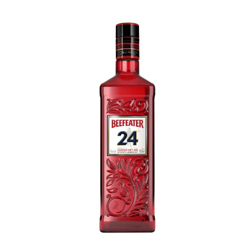 Beefeater 24 London Dry Gin – Der meistausgezeichnete Gin der Welt – Premium London Dry Gin hochwertiger Wacholderschnaps mit ausgewählten Botanicals – 1 x 0,7 l von Beefeater