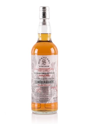 WACKEN BRAUEREI - Bunnahabhain Staoisha - Single Malt Whisky - 2014/2022-8 Jahre - 46% vol. Alk. - 0,7 Liter von Beer of the Gods - Since 2016 - Wacken Brauerei