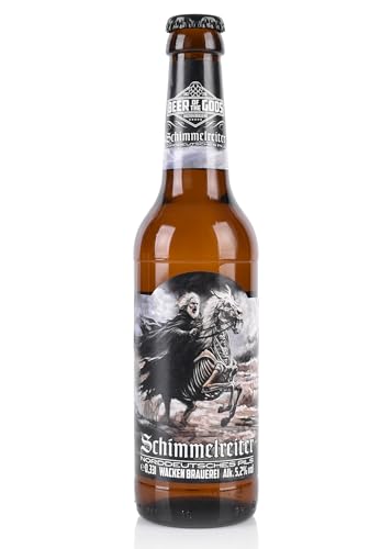 WACKEN BRAUEREI Pils Craft Beer Box 6 x 0,33 l | Flasche | SCHIMMELREITER | Viking Craftbeer Set Gift for Men | Wikinger Kraft Bier Geschenk für Männer | Party Festival Heavy Metal (6 Flaschen) von Beer of the Gods - Since 2016 - Wacken Brauerei