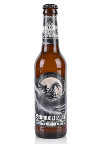 WACKEN BRAUEREI Radler Craft Beer Box 6 x 0,33 l | Flasche | SCHIMMELRADLER | Viking Craftbeer Set Gift for Men | Wikinger Kraft Bier Geschenk für Männer | Party Festival Heavy Metal (6 Flaschen) von Beer of the Gods - Since 2016 - Wacken Brauerei