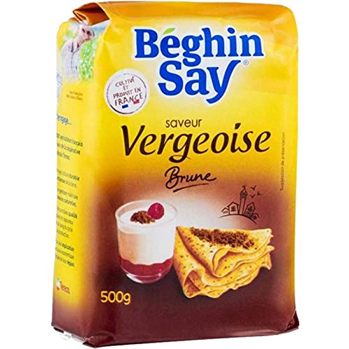 Béghin Say Saveur Vergeoise Brune 500g (lot de 3) von Beghin Say