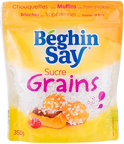 Beghin Say - Sucre en grain - Granulierter Zucker für Chouquettes - 350 g von Beghin Say