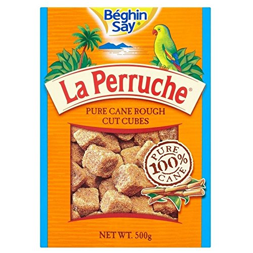 Beghin Say la Perruche Reiner Rohr Rough Cut Cubes (500g) braun - Packung mit 2 von Beghin Say