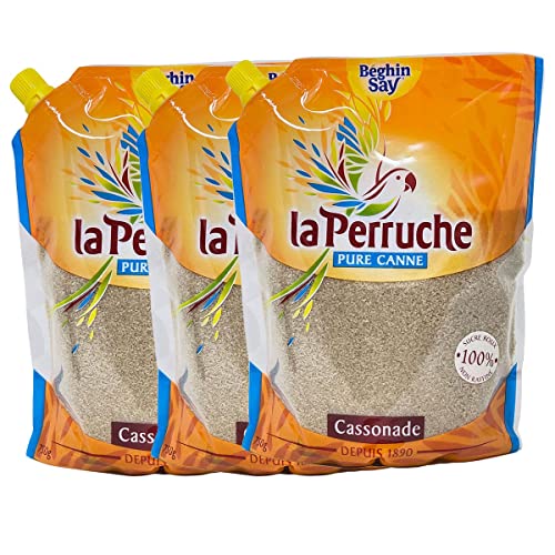 La Perruche natürlicher Brauner Rohrzucker 3 x 750 Gramm im Nachfüllbeutel La Perruche natürlicher Brauner Rohrzucker 3 x 750 Gramm im Nachfüllbeutel von Beghin Say